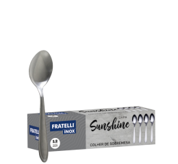 COLHER SOBREMESA INOX SUNSHINE 2643 C/12